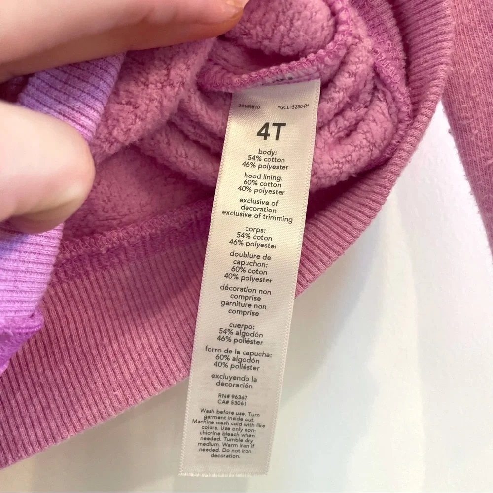 OshKosh B’gosh✨ Girls Hoodie, Purple, 4T